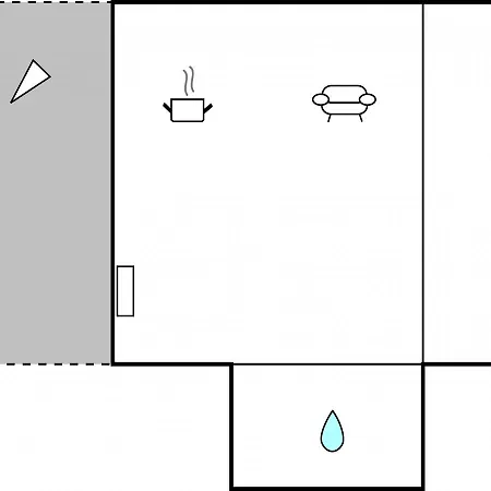 アパート One-bedroom In *